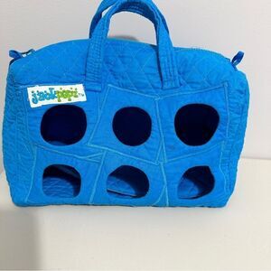 JACKPOPZ CARRIER FOR WEBKINZ PLUSH TOYS QUILTED - EUC